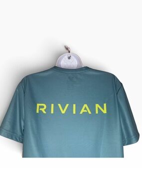 Rivian Men’s Teal Short-Sleeve Logo Tee